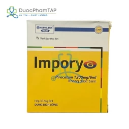 Impory G 1200 - Piracetam 1200mg/6ml HDPharma