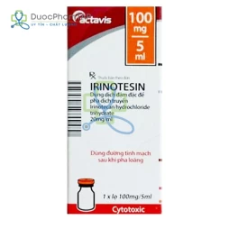Irinotesin 20mg/ml - Irinotecan 100mg/5ml Actavis