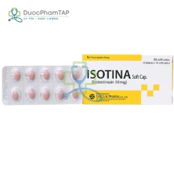 Isotina Soft Cap - Isotretinoin 10mg Tai Guk Pharm