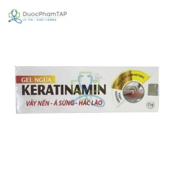 Gel ngứa Keratinamin 25g Delavy