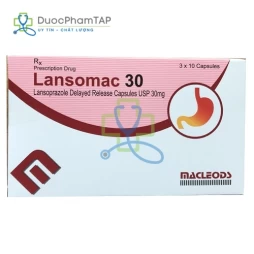 Lansomac 30 - Lansoprazol 30mg Macleods