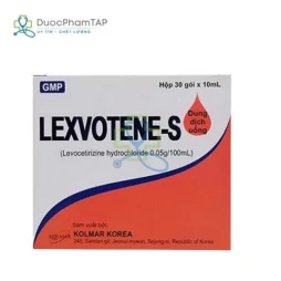 Lexvotene-S Solution - Levocetirizine 0,5mg/ml Kolmar Korea
