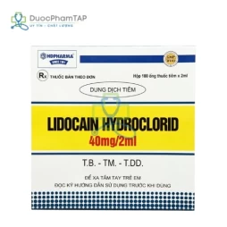 Lidocain Hydroclorid 40mg/2ml HDPharma