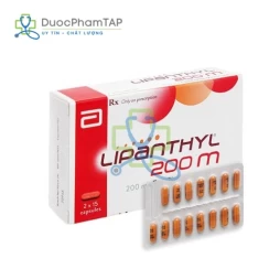 Lipanthyl 200M - Fenofibrate 200mg Recipharm Fontaine