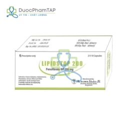 Lipidstop 200 - Fenofibrat 200mg