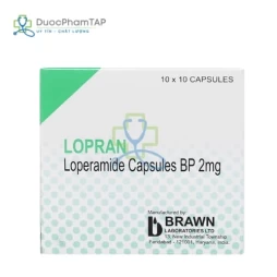 Lopran Capsules - Loperamid 2mg Brawn Laboratories