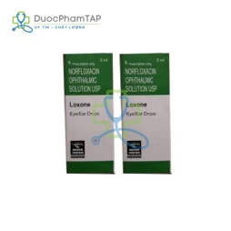 Loxone eye/ear drops - Norfloxacin 0,3% Micro Labs