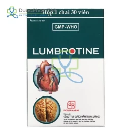 Lumbrotine (lọ) Foripharm