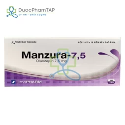 Manzura 7,5 - Olanzapin 7.5mg Davipharm