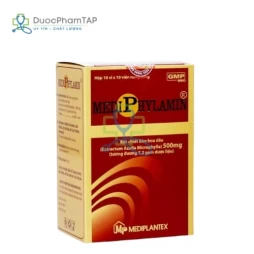 Mediphylamin - Bèo hoa dâu 500mg Mediplantex
