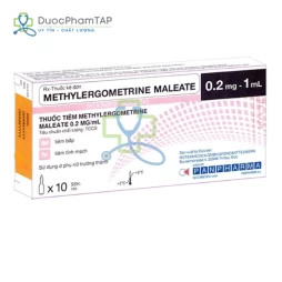 Methylergometrine maleate injection 0,2mg - 1ml - Panpharma