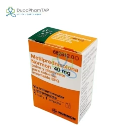 Methylprednisolone Normon 40 mg Powder for injectable solution