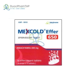 Mexcold Effer 650 - Paracetamol Imexpharm
