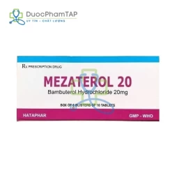 Mezaterol 20 - Bambuterol 20mg Hataphar