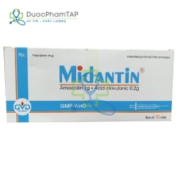 Midantin - Amoxicillin + Acid Clavulanic MD Pharco