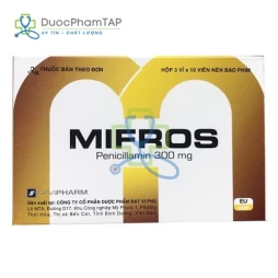 Mifros - Penicillamin 300mg Davipharm