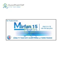 Mirfan 15 - Mirtazapine La Terre France