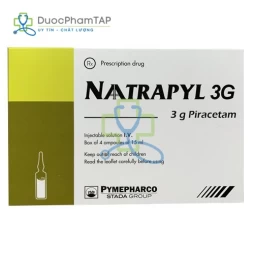 Naatrapyl 3g - Piracetam 3g/15ml Pymepharco