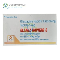 Oleanzrapitab - Olanzapin 5mg Sun Pharma