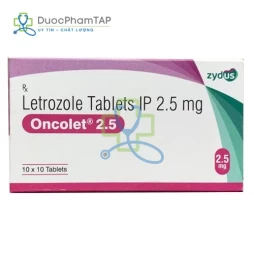 Oncolet 2.5 - Letrozole 2.5mg Zydus