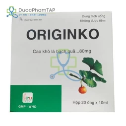 Originko - Cao khô lá Bạch Quả 80mg Phương Đông Pharma