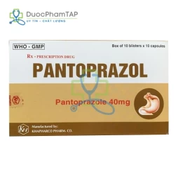 Pantoprazol - Pantoprazol 40mg Khapharco