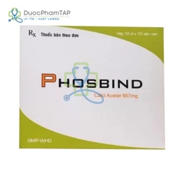 Phosbind - Calci acetat 667mg Armephaco