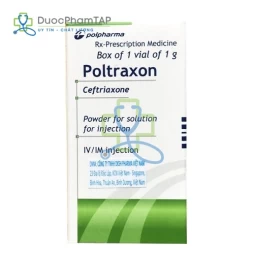 Poltraxon 1g - Ceftriaxone Polpharma