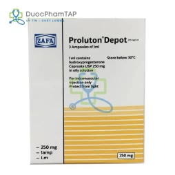 Proluton Depot 250mg - progesterone 250mg Bayer