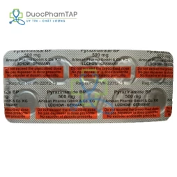 Pyrazinamide 500mg Artesan (1 vỉ)