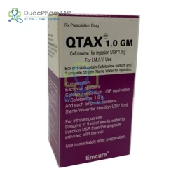 Qtax 1.0 GM - Cefotaxime Samrudh Pharma