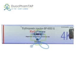 Reliporex 4000 - Erythropoietin 4000IU Reliance Life Sciences