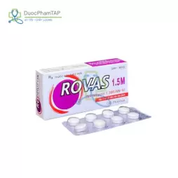 Rovas 1.5M - Spiramycin 1500000IU DHG Pharma