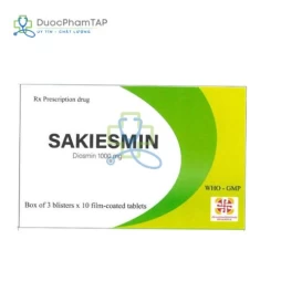 Sakiesmin - Diosmin 1000mg Phương Đông Pharma