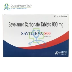 Savilieva 800 - Sevelamer Carbonate 800mg Allieva Pharma