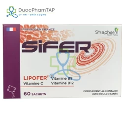 SIFER - Vitamin C + VItamin B9 + Vitamin B12 Strapharm