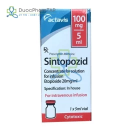 Sintopozid - Etoposide 100mg/5ml Actavis