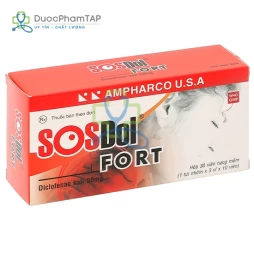 Sosdol Fort - Diclofenac kali 50mg Ampharco