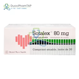 Sotalex 80mg - Sotalol chlorhydrate Bristol Myers Squibb