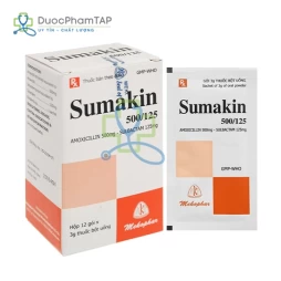 Sumakin 500/125mg Mekophar
