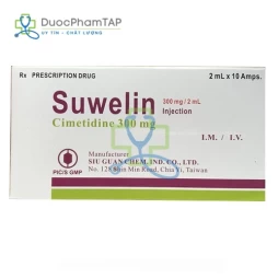 Suwelin Injection 300mg/2ml - Cimetidin Siu Guan Chem