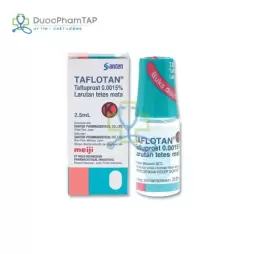 Taflotan - Tafluprost 0,0375mg/2,5ml Santen Pharma