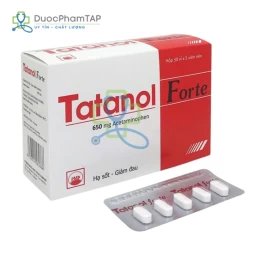 Tatanol Forte (150 viên) - Paracetamol 650mg Pymepharco