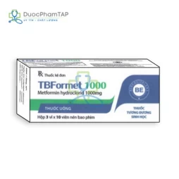 TBFormet 1000 - Metformin HCl Pharbaco Thái Bình