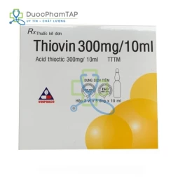 Thiovin 300mg/10ml - Acid thioctic 300mg/10ml Vĩnh Phúc