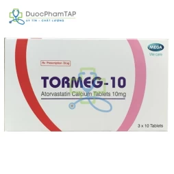 Tormeg-10 - Atorvastatin 10mg Mega
