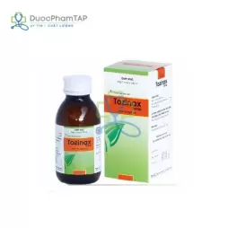 Tozinax syrup - Kẽm 10mg/5ml Bidiphar