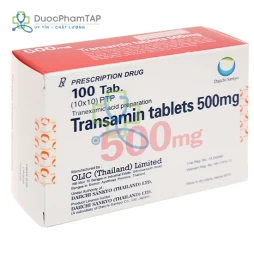 Transamin Tablets 500mg - Acid tranexamic OLIC