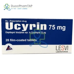 Ucyrin 75 - Clopidogrel 75mg Lesvi