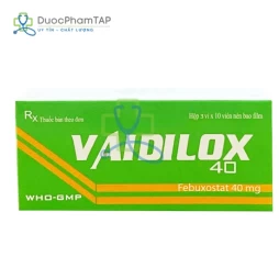 Vaidilox - Febuxostat 40mg Armephaco